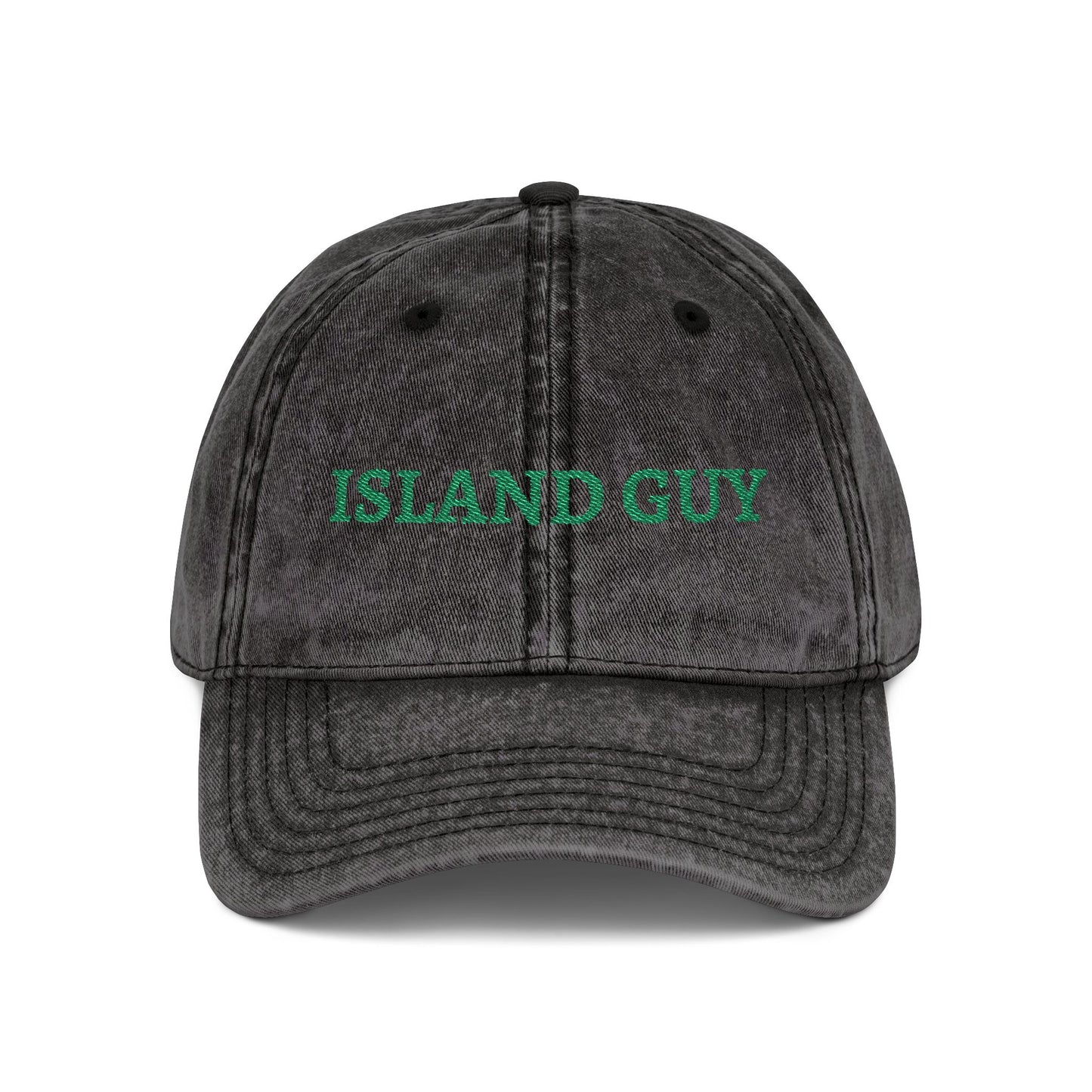 ISLAND GUY - Vintage Embroidered Cap