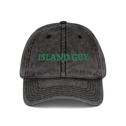 ISLAND GUY - Vintage Embroidered Cap